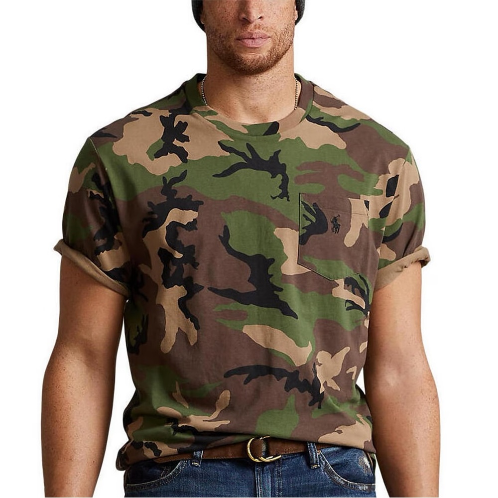 EUC RL Polo classic pocket tee